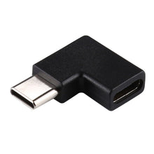 Load image into Gallery viewer, 90 Degrees Right Angle USB-C / Type-C Female to Male Converter Adapter, Right Angle Female to Male