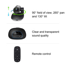 Load image into Gallery viewer, Logitech CC3500e HD 1080P Online Class Video Business Teleconference Camera, EU Plug