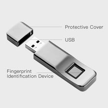 Load image into Gallery viewer, P1 High Speed USB 3.0 32GB Fingerprint Encryption Flash Disk USB Memory Stick Pen Drive U DISK, Write: 75MB/s, Read: 135MB/s