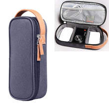 Load image into Gallery viewer, Multi-function Headphone Charger Data Cable Storage Bag, Ultra Fiber Portable Power Pack, Size: M, 16.5x6x23.5cm（Gray）, M