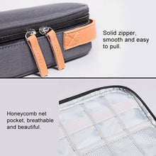 Load image into Gallery viewer, Multi-function Headphone Charger Data Cable Storage Bag, Ultra Fiber Portable Power Pack, Size: M, 16.5x6x23.5cm（Gray）, M
