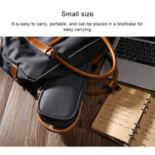 Load image into Gallery viewer, Multi-function Headphone Charger Data Cable Storage Bag, Ultra Fiber Portable Power Pack, Size: M, 16.5x6x23.5cm（Gray）, M
