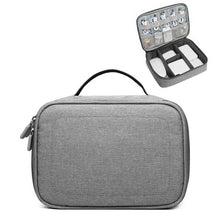 Load image into Gallery viewer, Multi-function Headphone Charger Data Cable Storage Bag, Single Layer Storage Bag, Size: 23x16x7cm