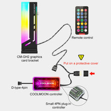 Load image into Gallery viewer, COOLMOON CM-GH2 5V ARGB GPU Holder