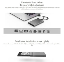 Load image into Gallery viewer, ORICO 2518S3 USB3.0 External Hard Disk Box Storage Case for 7mm &amp; 9.5mm 2.5 inch SATA HDD / SSD