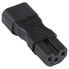 Load image into Gallery viewer, C13 to C15 Groove AC Power Plug Adapter Converter Socket, C13 to C15 Groove