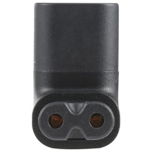 Load image into Gallery viewer, C7 to C8 Elbow AC Power Plug Adapter Converter Socket, C7 to C8 Elbow