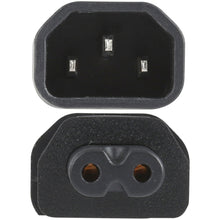 Load image into Gallery viewer, C7 to C14 AC Power Plug Adapter Converter Socket, C7 to C14