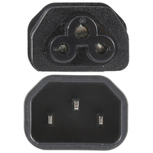 Load image into Gallery viewer, C5 to C14 AC Power Plug Adapter Converter Socket, C5 to C14