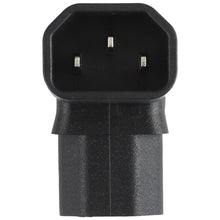 Load image into Gallery viewer, C13 to C14 Elbow (Up) AC Power Plug Adapter Converter Socket, C13 to C14 Elbow Up