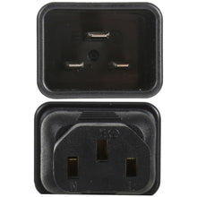 Load image into Gallery viewer, C13 to C20 AC Power Plug Adapter Converter Socket, C13 to C20