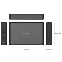 Load image into Gallery viewer, ORICO 7688C3 8TB 3.5 inch USB-C / Type-C Mobile HDD Enclosure with Detachable Base, Cable Length: 1m