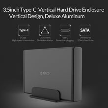 Load image into Gallery viewer, ORICO 7688C3 8TB 3.5 inch USB-C / Type-C Mobile HDD Enclosure with Detachable Base, Cable Length: 1m