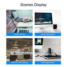 Load image into Gallery viewer, RJ45 Male to Female Converter Straight Extension Adapter for Cat5 Cat6 LAN Ethernet Network Cable, Straight