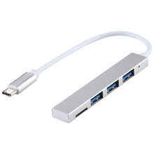 Load image into Gallery viewer, T-818 TF + 3 x USB 3.0 to USB-C / Type-C HUB Adapter