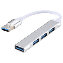 Load image into Gallery viewer, A-809 4 x USB 3.0 to USB 3.0 Aluminum Alloy HUB Adapter, A-809