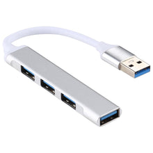 Load image into Gallery viewer, A-809 4 x USB 3.0 to USB 3.0 Aluminum Alloy HUB Adapter, A-809
