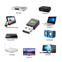 Load image into Gallery viewer, AC600Mbps 2.4GHz &amp; 5GHz Dual Band USB 2.0 WiFi Free Drive Adapter External Network Card, AC600Mbps