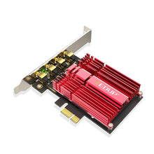 Load image into Gallery viewer, EDUP 9633-800 AC1900Mbps 2.4GHz &amp; 5GHz Dual Band PCI-Express Adapter 4 Antenna External Network Card, AC1900Mbps