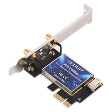 Load image into Gallery viewer, EDUP EP-9620 2 in 1 AC1200Mbps 2.4GHz &amp; 5.8GHz Dual Band PCI-E 2 Antenna WiFi Adapter External Network Card + Bluetooth, EP-9620 1200Mbps (2 in 1)