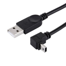 Load image into Gallery viewer, 90 Degree Angle Elbow Mini USB to USB Data / Charging Cable, Length: 28cm, Elbow Angle Mini USB