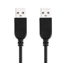 Load image into Gallery viewer, 2 in 1 USB 2.0 Male to 2 Dual USB Male Cable for Computer / Laptop, Length: 50cm, USB 2.0 AM to 2 USB 2.0 AM