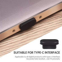 Load image into Gallery viewer, 20 PCS Silicone Anti-Dust Plugs for USB-C / Type-C Port