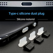 Load image into Gallery viewer, 20 PCS Silicone Anti-Dust Plugs for USB-C / Type-C Port