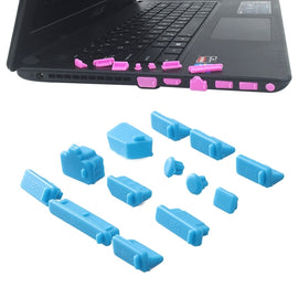 13 in 1 Universal Silicone Anti-Dust Plugs for Laptop