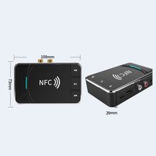 Load image into Gallery viewer, N100 NFC Desktop Bluetooth 5.0  Receiver &amp; Transmitter Car Bluetooth Speaker Audio Adapter