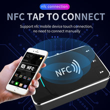 Load image into Gallery viewer, N100 NFC Desktop Bluetooth 5.0  Receiver &amp; Transmitter Car Bluetooth Speaker Audio Adapter