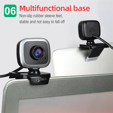 Load image into Gallery viewer, HXSJ A849 480P Adjustable 360 Degree HD Video Webcam PC Camera with Microphone