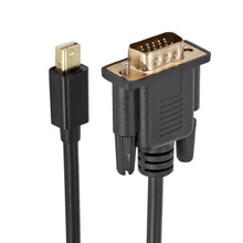 Load image into Gallery viewer, Mini DP to VGA Converter Cable, Cable Length: 1.8m, Mini DP to VGA