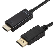 Load image into Gallery viewer, 4K x 2K DP to HDMI Converter Cable, Cable Length: 1.8m, 4K x 2K DP to HDMI Black, 4K x 2K DP to HDMI White