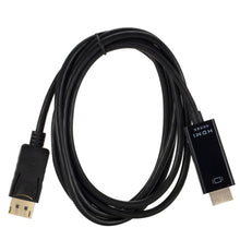Load image into Gallery viewer, 4K x 2K DP to HDMI Converter Cable, Cable Length: 1.8m, 4K x 2K DP to HDMI Black, 4K x 2K DP to HDMI White