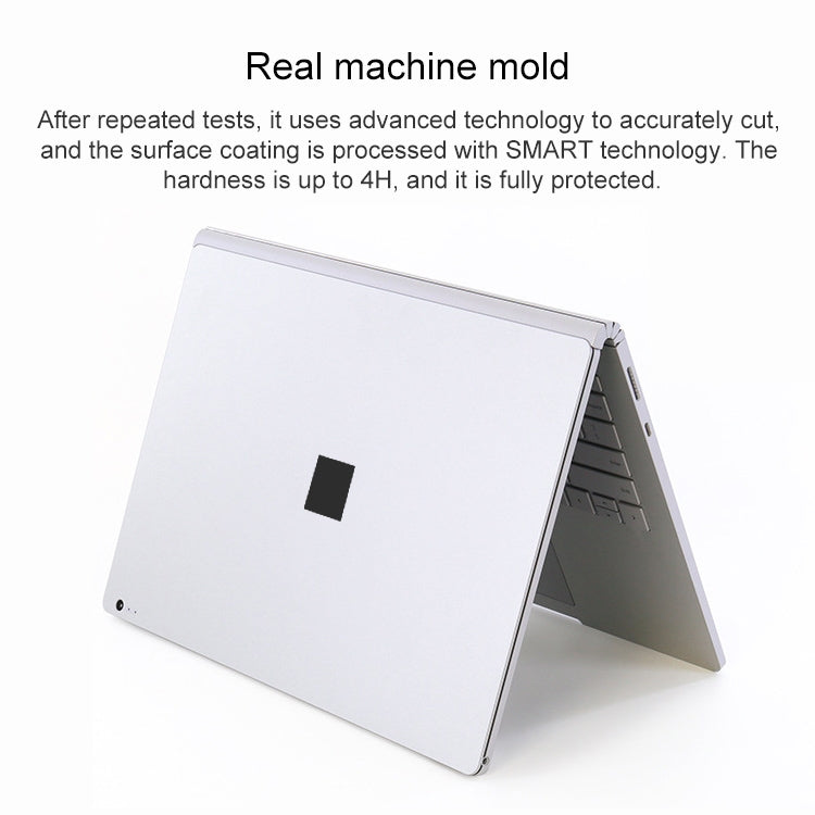 4 in 1 Notebook Shell Protective Film Sticker Set for Microsoft Surface Book 13.5 inch, For Surface Book 13.5 inch
