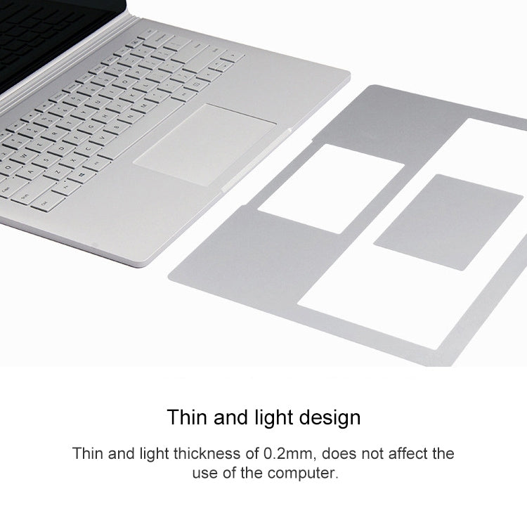 4 in 1 Notebook Shell Protective Film Sticker Set for Microsoft Surface Book 13.5 inch, For Surface Book 13.5 inch