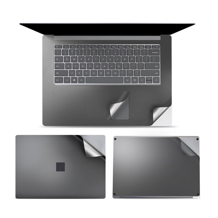 4 in 1 Notebook Shell Protective Film Sticker Set for Microsoft Surface Laptop 3 15 inch, For Surface Laptop 3 15 inch