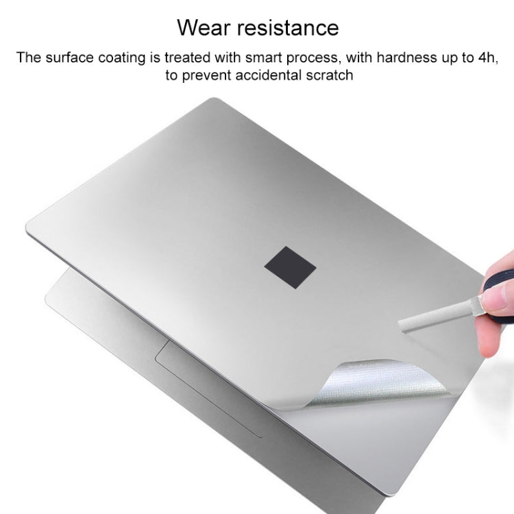 4 in 1 Notebook Shell Protective Film Sticker Set for Microsoft Surface Laptop 3 15 inch, For Surface Laptop 3 15 inch