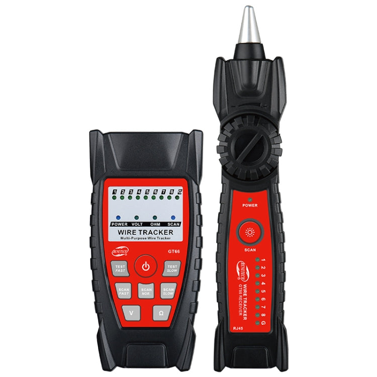 BENETECH GT66 RJ11 / RJ45 Multifunctional Cable Tester Line Finder Net Cable Detector, GT66 Cable Detector
