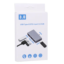 Load image into Gallery viewer, USB-C / Type-C to OTG 4 Port Type-C USB 3.0 USB 2.0 HUB Adapter