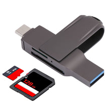 Load image into Gallery viewer, 2 In 1 Multifunction USB-C / Type-C to USB 3.0 Card Reader, Type-C to USB 3.0