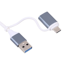 Load image into Gallery viewer, A-807 5 in 1 USB 3.0 and Type-C / USB-C to USB 3.0 HUB Adapter Card Reader, A-807