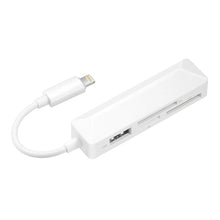 Load image into Gallery viewer, 4 in 1 MS + SD + TF + USB2.0 Multi-function Card Reader for 8 Pin Devices, 8 Pin