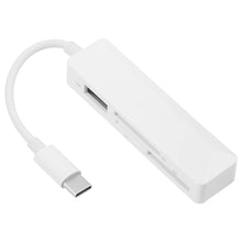 Load image into Gallery viewer, 4 in 1 MS + SD + TF + USB2.0 Multi-function Card Reader for Type-C Devices, Type-C