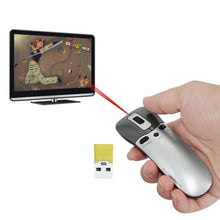 Load image into Gallery viewer, PR-05 2.4G Wireless 6D Gyroscope Fly Air Mouse Laser Pointer Pen Presenter for PC / Laptop Teaching Conference Speech