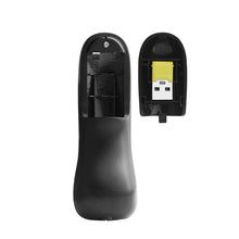 Load image into Gallery viewer, PR-05 2.4G Wireless 6D Gyroscope Fly Air Mouse Laser Pointer Pen Presenter for PC / Laptop Teaching Conference Speech
