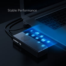 Load image into Gallery viewer, ORICO M2PVC3-G20-GY-BP USB3.2 20Gbps M.2 NVMe SSD Enclosure, M2PVC3-G20-GY-BP