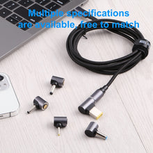 Load image into Gallery viewer, Big Square to Magnetic DC Round Head Free Plug Charging Adapter, Big Square to Magnetic Head