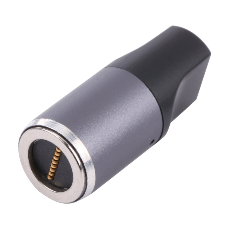 USB-C / Type-C Female to 8 Pin Magnetic DC Round Head Free Plug Charging Adapter, Type-C to 8 Pin Magnetic Round Head